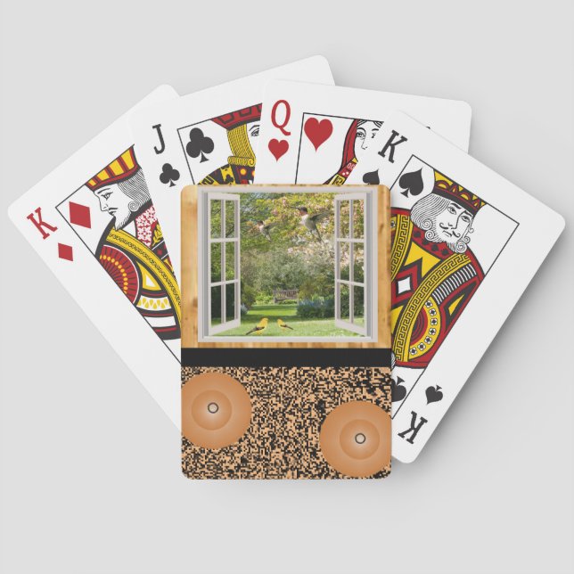 Spelkortsdäck Spel Kort (Baksidan)