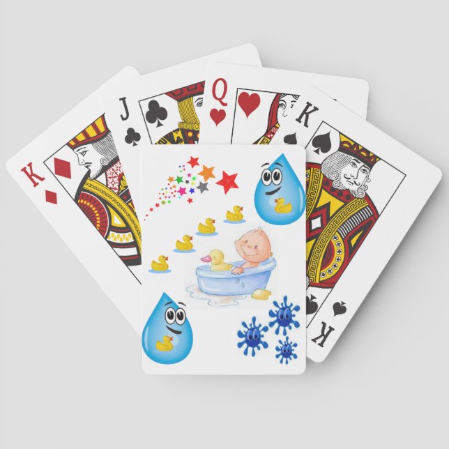 Spelkortsdäck Spel Kort (Baksidan)
