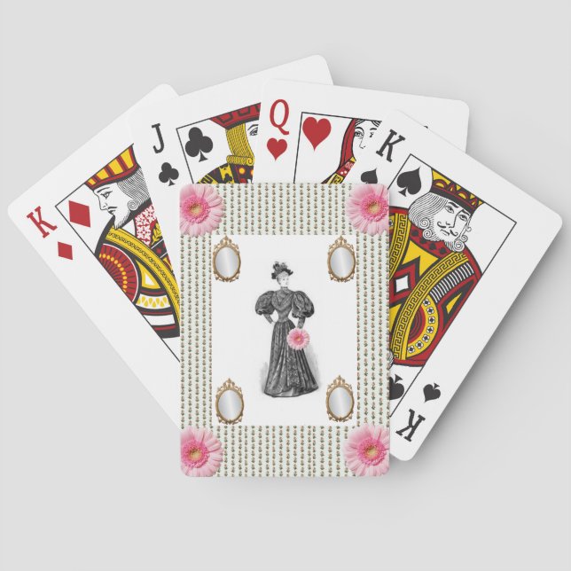 Spelkortsdäck Spel Kort (Baksidan)