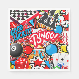 Spelkväll Pappersservett