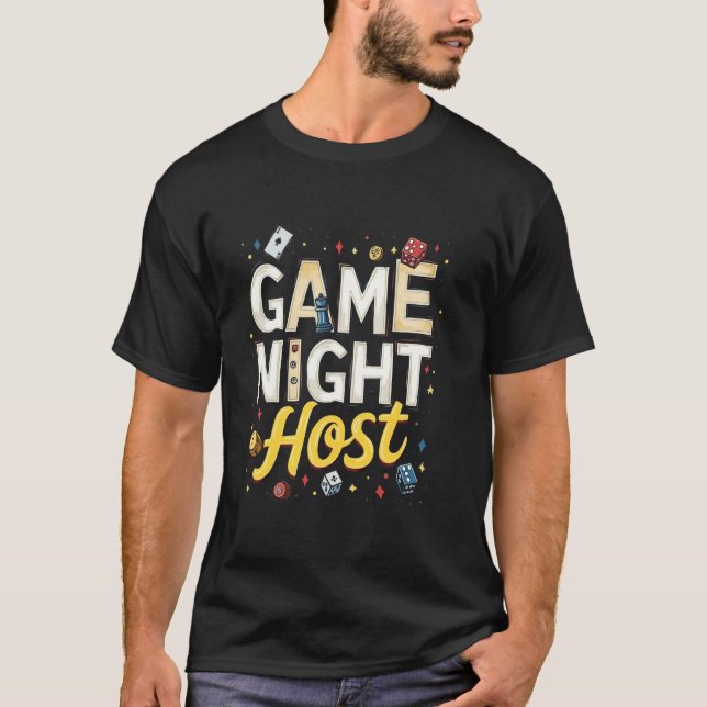 Spelkvällsvärd T Shirt (Framsida)