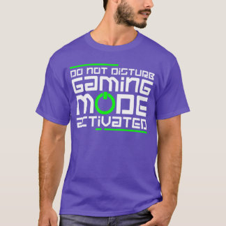 Spelläge Aktiverat Spelare Videospel Vän T Shirt