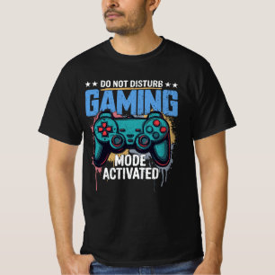 Spelläge aktiverat t shirt
