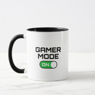 Spelläge På Rolig Vippströmbrytare Spelande Kaffe Mugg