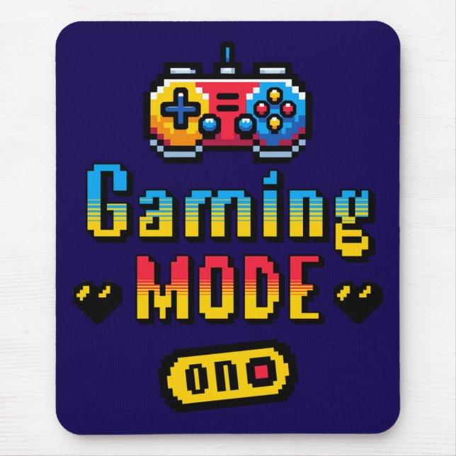 Spelläge Pixel Retro Musmatta (Framsidan)