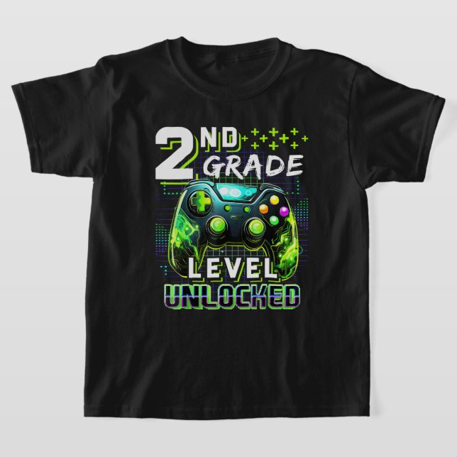 Spellåsningsnivån Back to school 2:a Klass är olås T Shirt (Laydown)