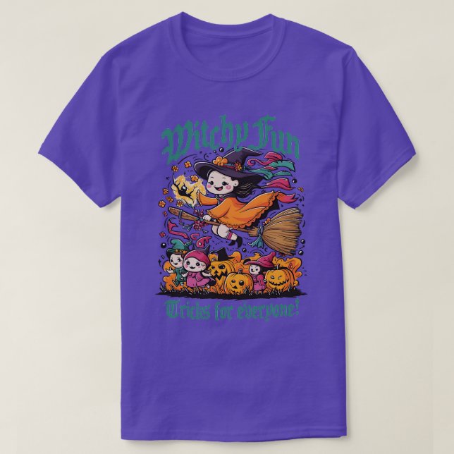 Spellbindning Halloween Witchy Roligt TShirt Trick T Shirt (Design framsida)