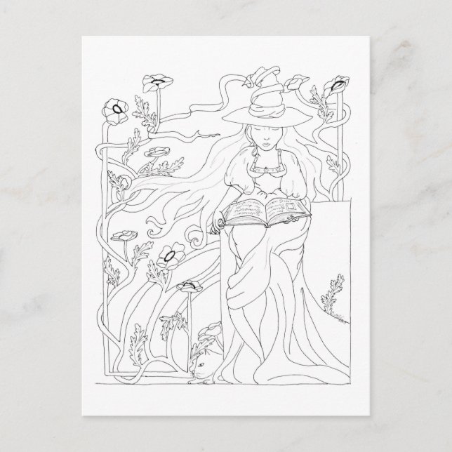 Spellbook Vykort (Framsida)