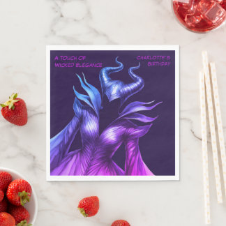 Spellbound Forest – Dark Fairy Birthday Party Pappersservett