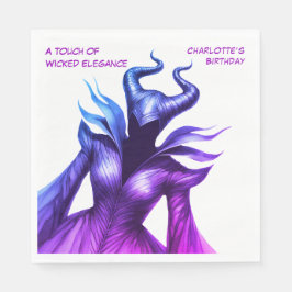 Spellbound Forest – Dark Fairy Birthday Party Pappersservett