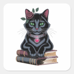 Spellbound Secrets Stickers Fyrkantigt Klistermärke