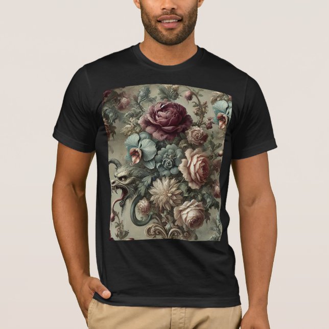 Spellhound – gotisk slitdelskunst t shirt (Framsida)