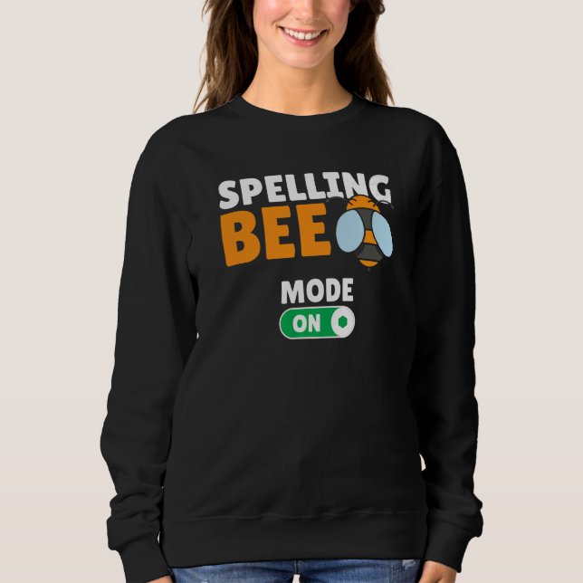 Spelling Bee Game Competitive Spelling  Spelling B T Shirt (Framsida)