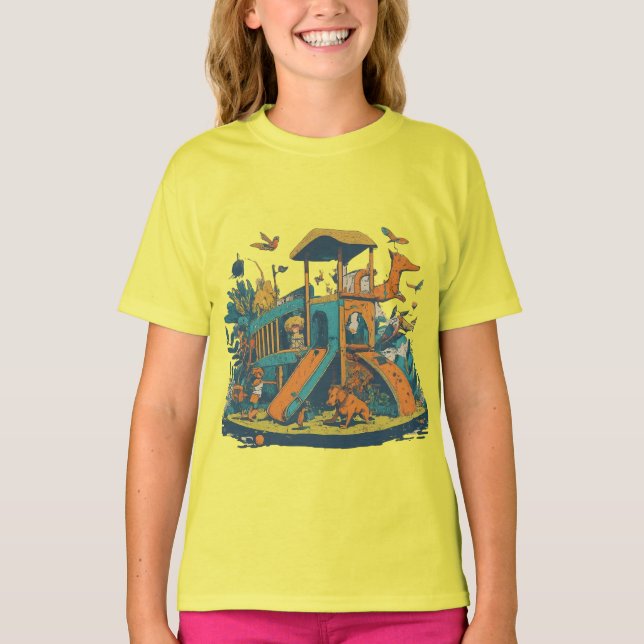 Spelljus pals Tshiters T Shirt (Framsida)