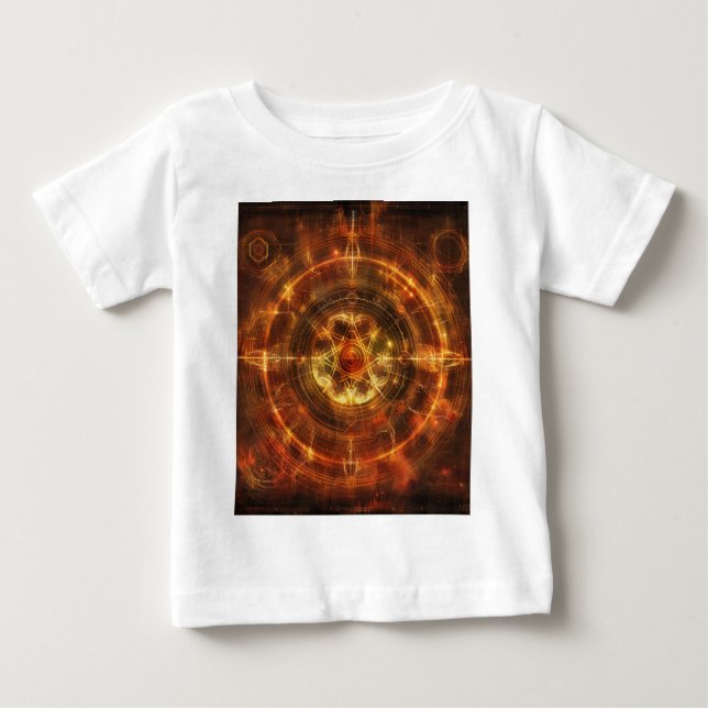 Spellkod: Avsikt × Struktur — Magisk formel D T Shirt (Framsida)