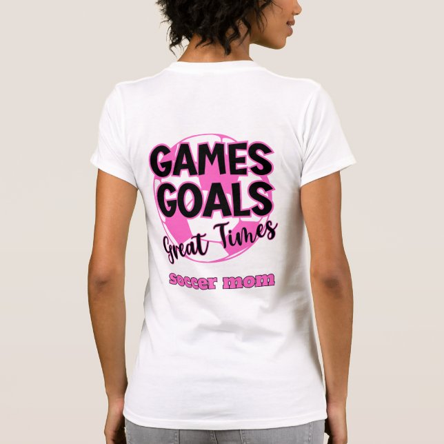 Spelmål i Mamma är Underbara gånger nuförtiden T Shirt (Baksida)