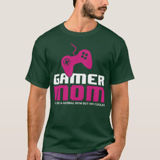 Spelmamma TV-spel Spelälskare Mamma Spelare v T Shirt