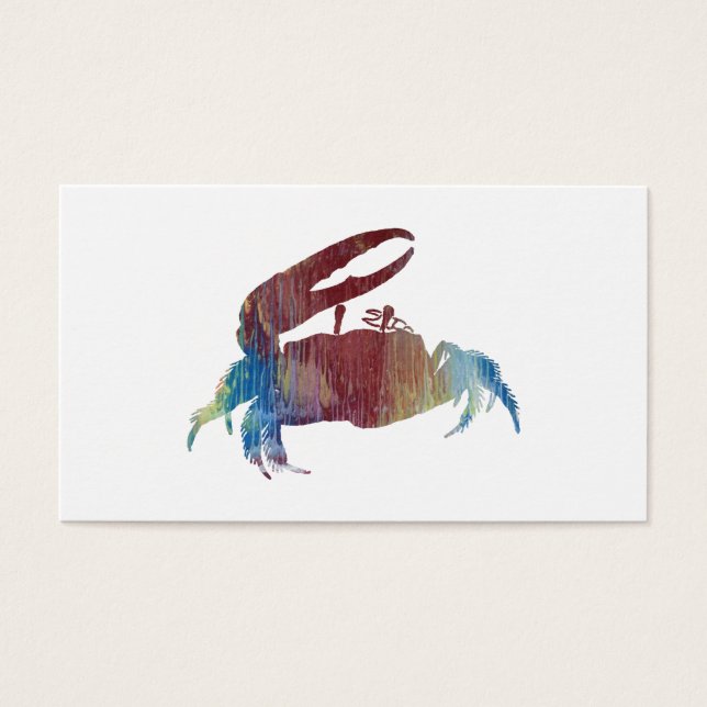 Spelman Crab Visitkort (Framsidan)