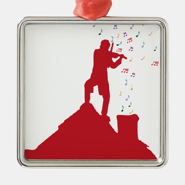 Spelman Julgransprydnad Metall (Framsidan)