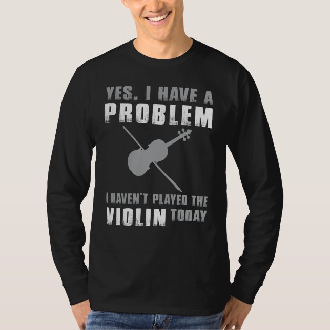 Spelmän Quandary - ja, jag har ett problem, roligt T Shirt (Framsida)