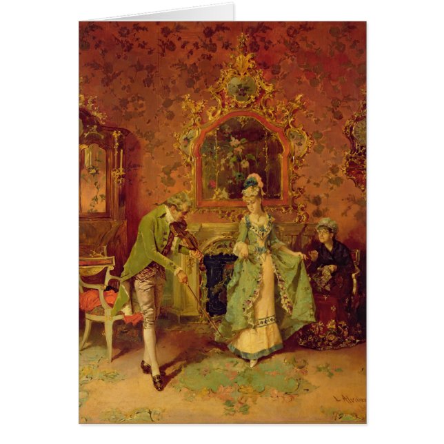 Spelmannen Hälsningskort (Framsidan)