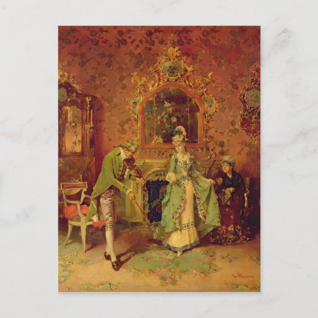 Spelmannen Vykort (Framsida)