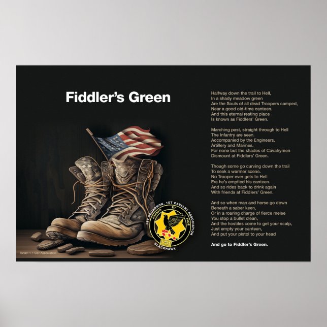 Spelmannens Grönt Poster (Framsidan)