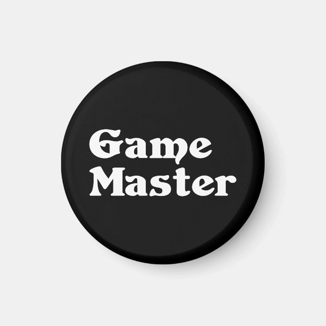 Spelmästare Magnet (Framsidan)