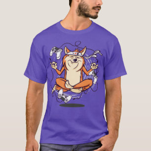 spelmediterande hund t shirt