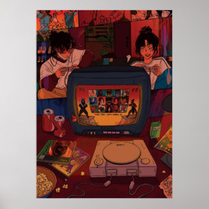 Spelnatt zuko azula poster