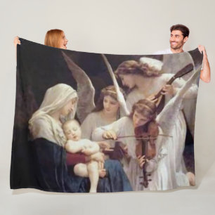 SPELNING FÖR BABY JESUS FLEECEFILT