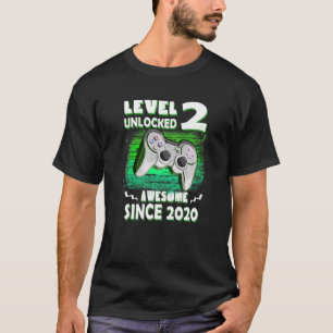 Spelnivå 2 Upplåst Fantastisk 2020, andra födelsed T Shirt