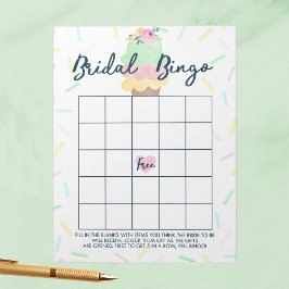 Spelpaket för Möhippan Ice Cream Gift Bingo Anteckningsblock