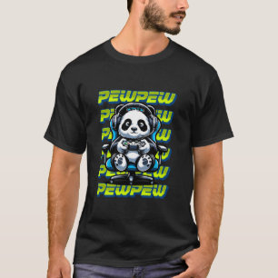 Spelpanda Pew Video Game Graphic För manar Boys W T Shirt
