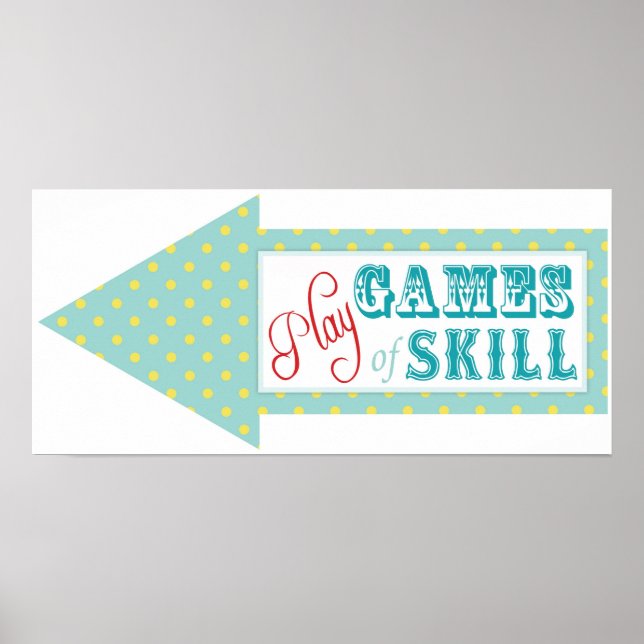 Spelpilstecken för karnival Circus Birthday LFT Poster (Framsidan)