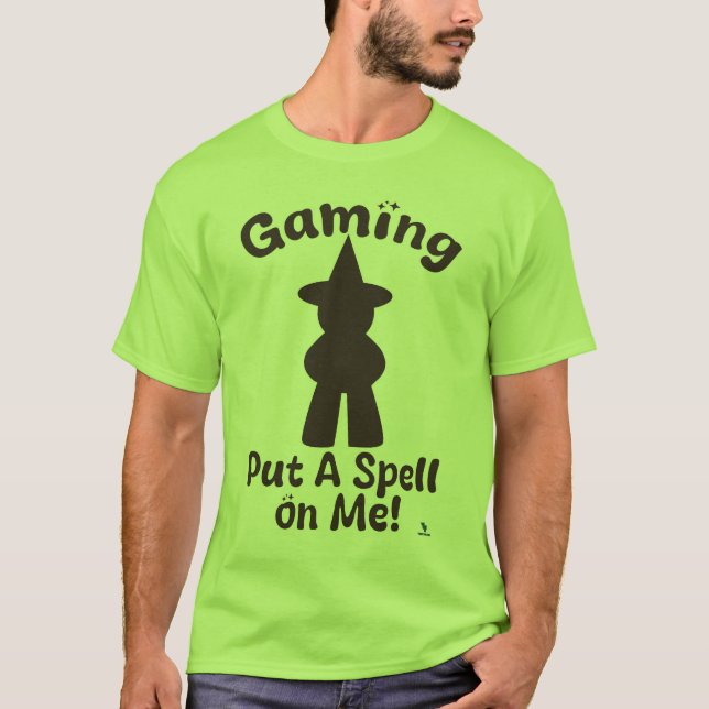 Spelplacering Förtrolla Mig Kuslig Spelare T Shirt (Framsida)