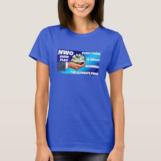 Spelplan (mörk) T-Shirt (Framsida)