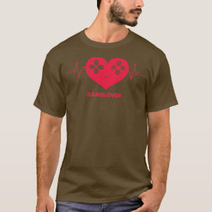 Spelpojkar i manar-spel med pulsslag t shirt