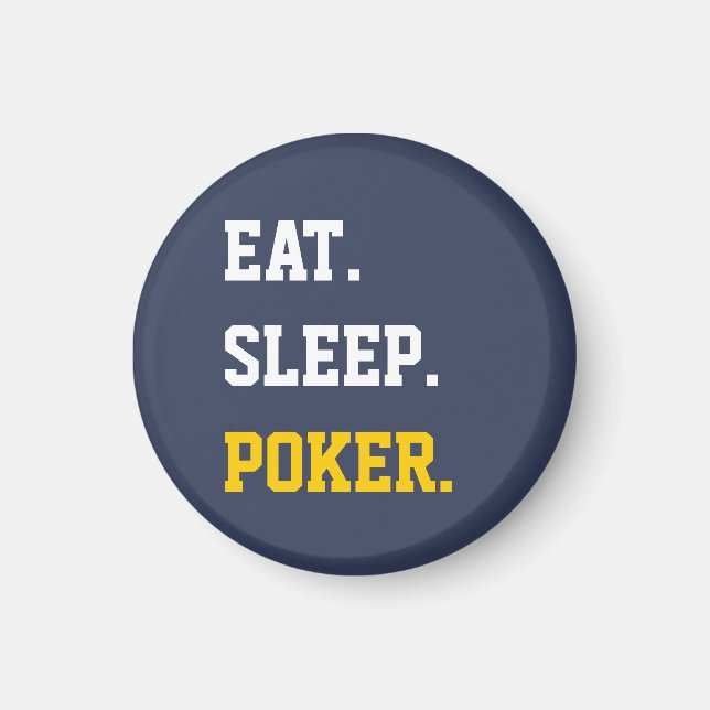 Spelpoker för Ät viloläge Magnet (Framsidan)