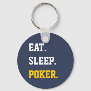 Spelpoker för Ät viloläge Nyckelring