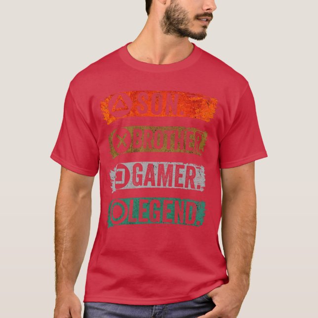Spelpresenter för tonårspojkar 8-16 år jul t shirt (Framsida)