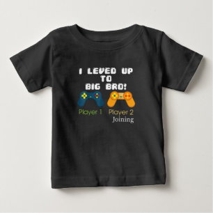 Spelpresentnivå Upp till storebror Brorpresent T Shirt
