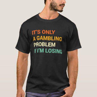 Spelproblem  Nevada Kasino Spel Bakgrund Bröllop T Shirt