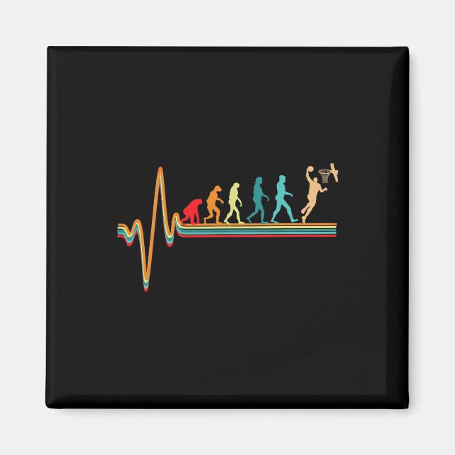 Spelpulsslag i Evolution Basketball Player Boll Magnet (Framsidan)