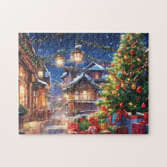 Spelpussel Julgran Pussel (Horisontell)