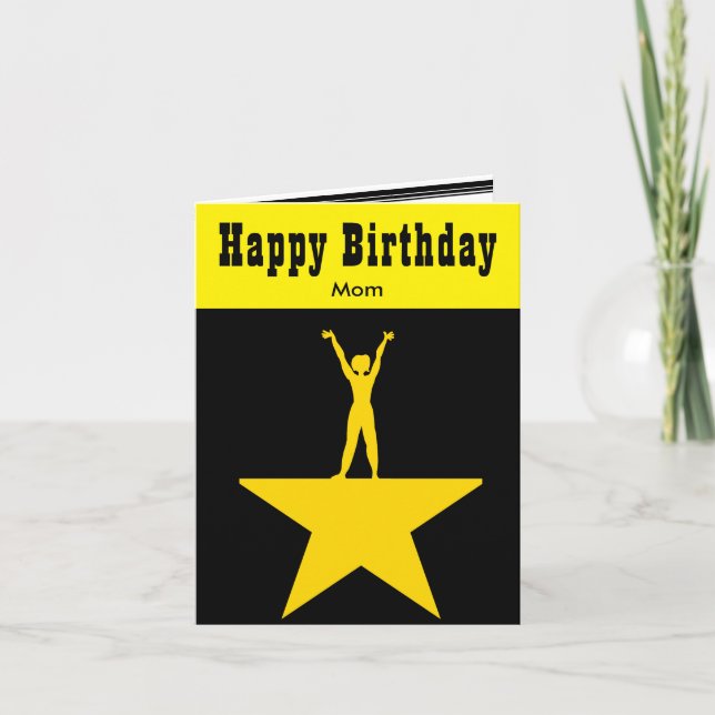 Spelräkning Inspired Birthday Card Kort (Framsida)