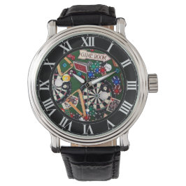 Spelrum Darts Billiards Cards Wrist Armbandsur