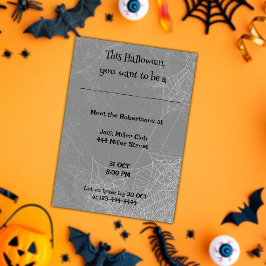 Spelsam Halloween-Roligt Anpassa Inbjudningar