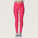 Spelsam Orange och Shock rosa Kvinnors träning i B Leggings<br><div class="desc">Vi kärlekar absolut kombinationen av orange och shock rosa. Du ser det här i ett roligt lodrät rand på ett par av våra kvinnors arvingar. Bära dessa till din spinnklass, din yoga-klass eller din barreträning. Sätt på dem för att cykla runt stan eller bara gå med din bestie för en...</div>