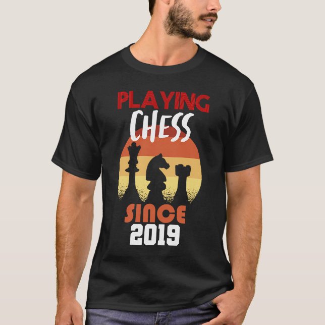 Spelschack sedan 2019 t shirt (Framsida)
